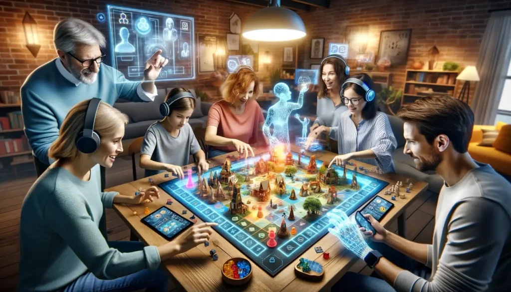 AI and Family Entertainment Family Board Game