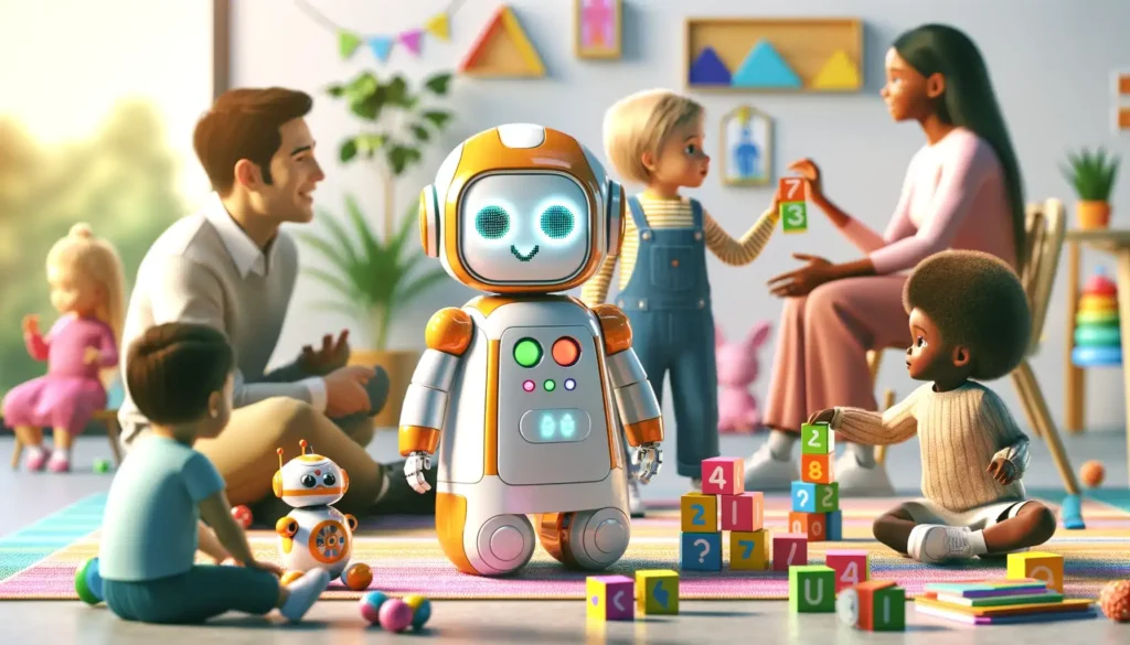 AI and Family Entertainment Family Robot Children Social Development