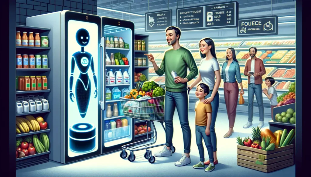 AI for Family Grocery Shopping and Inventory AI Smart Fridge