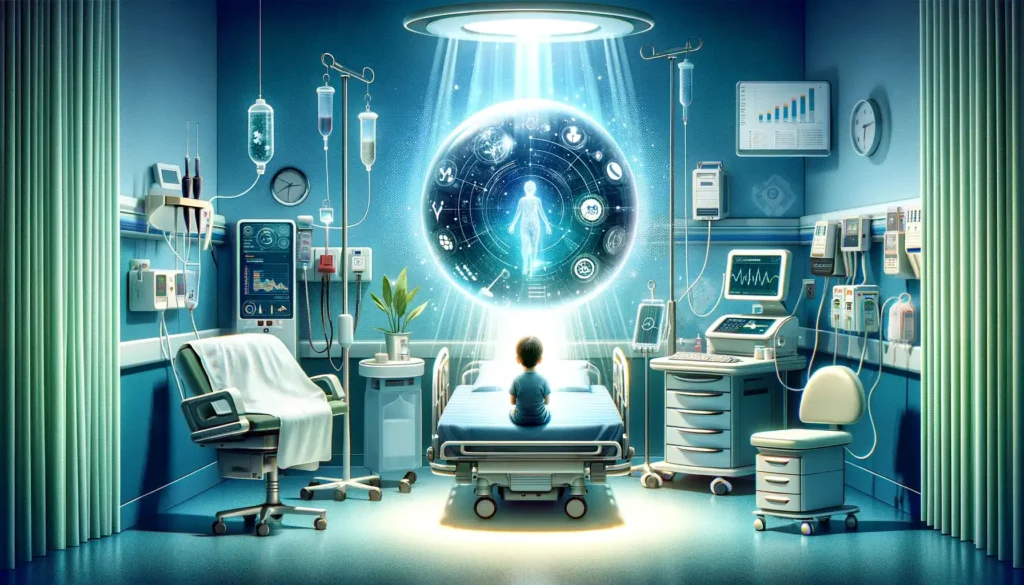 AI Innovations in Pediatric Healthcare Child in Exam Room