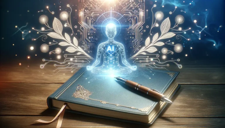 Spiritual journaling with AI prompts